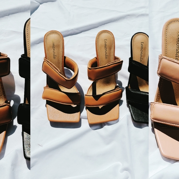 🚨LAST CHANCE// Tan heel Sandal - Picture 5 of 6